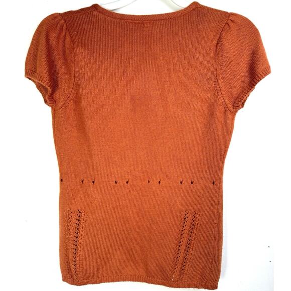 Anthropologie Moth Angora Blend Twee Retro Hippie Boho Soft Fuzzy Knit Cardigan - Picture 6 of 8